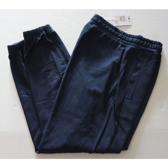 Gymshark A2A7T Men's Sz L Navy Blue Heavyweight Essential Oversized Joggers - Picture 12 of 12